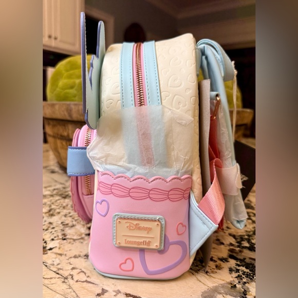 NWT Loungefly Stitch & Angel Be Mine Mini Backpack main image 6